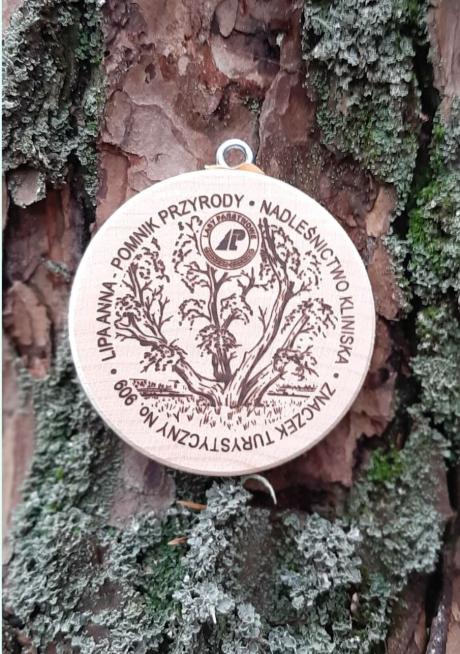Znaczek Turystyczny-Pomnik przyrody Lipa Anna