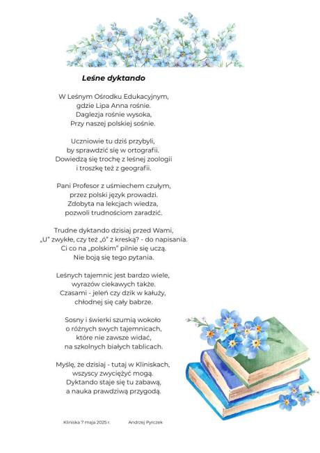 Leśne dyktando już za nami